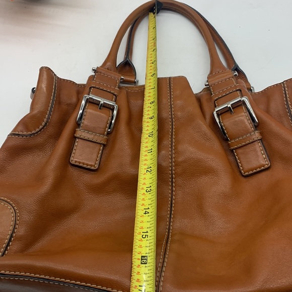 Michael Michael Kors Carmel Color Leather Satchel BRN7011C - Picture 9 of 13